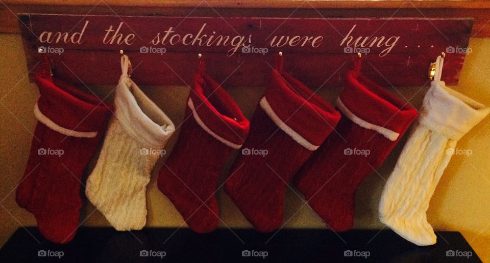 Christmas decorations stockings 