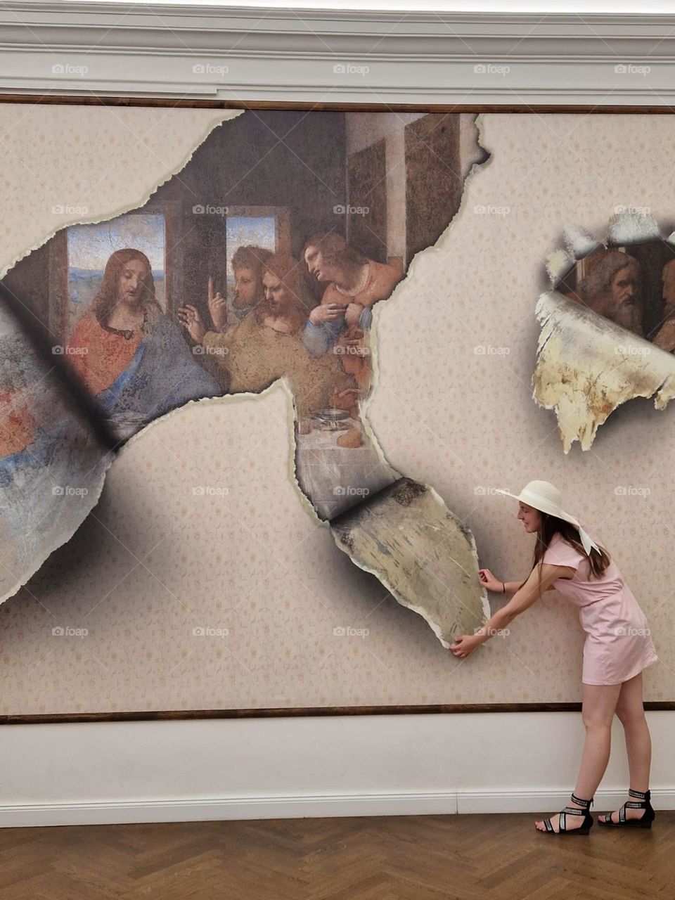 Tearing some paper :)))