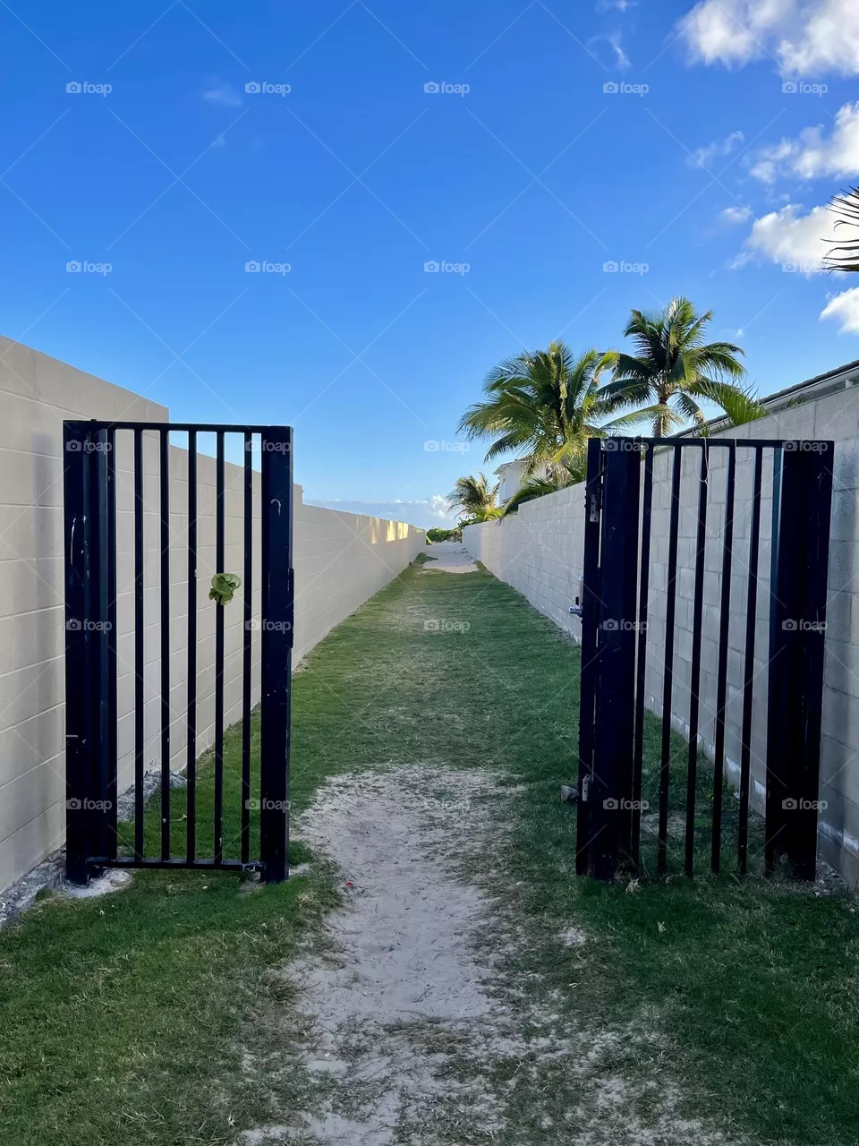 Beach path