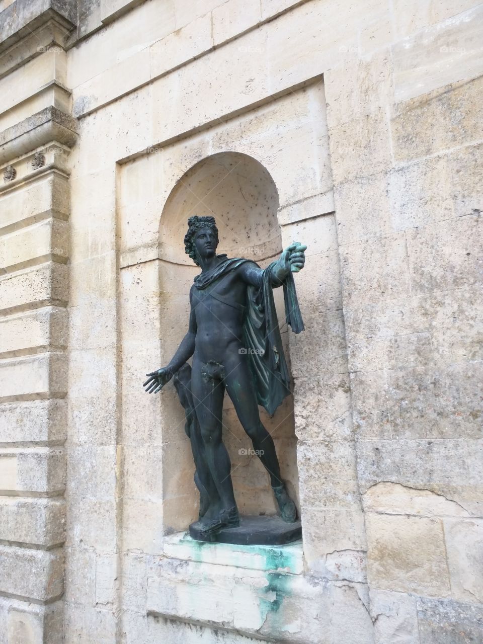A statue, France