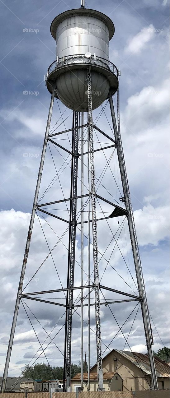 City water tower in Emmett Idaho 
