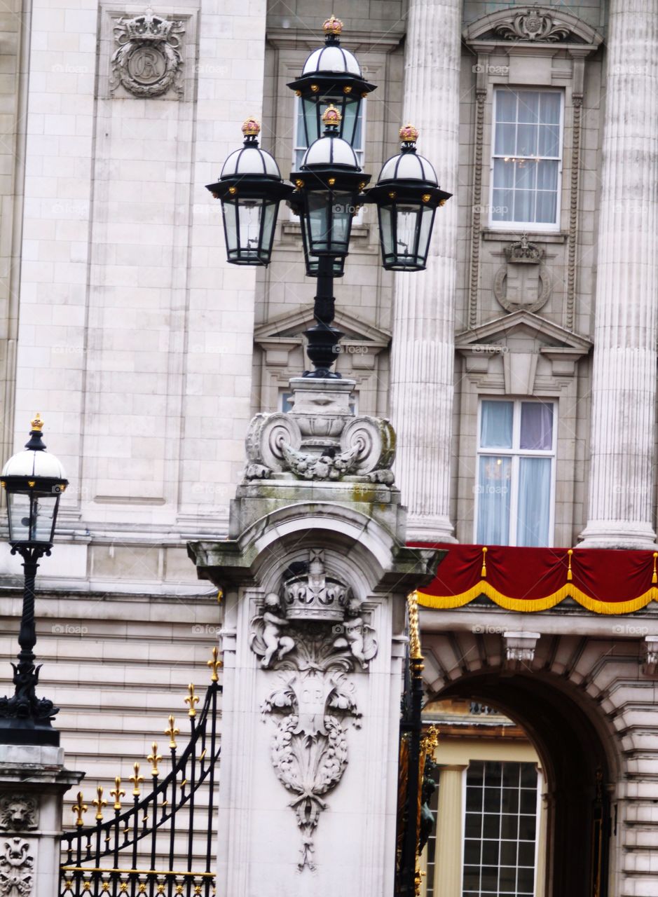 Buckingham palace London England 