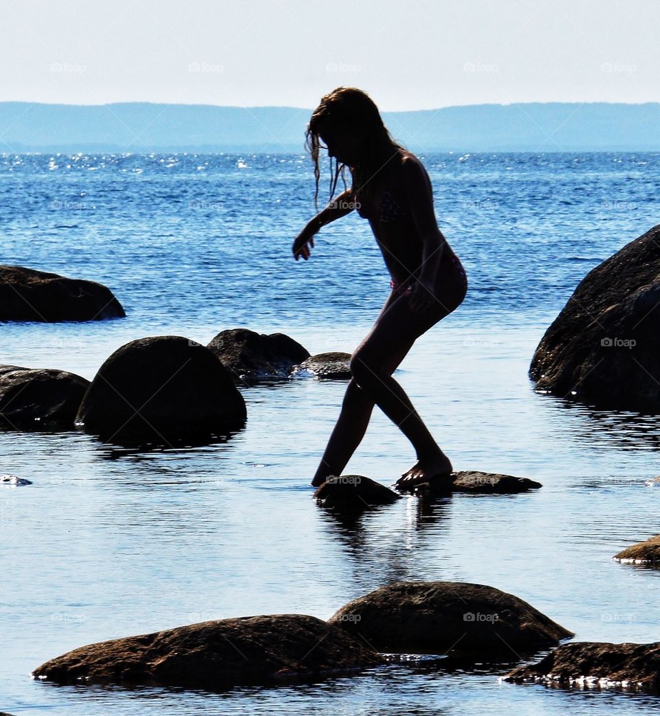 Jumping the rocks