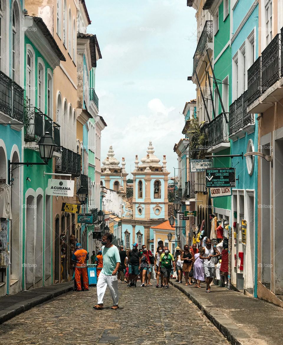 Pelorinho em salvador Bahia Brasil 🇧🇷