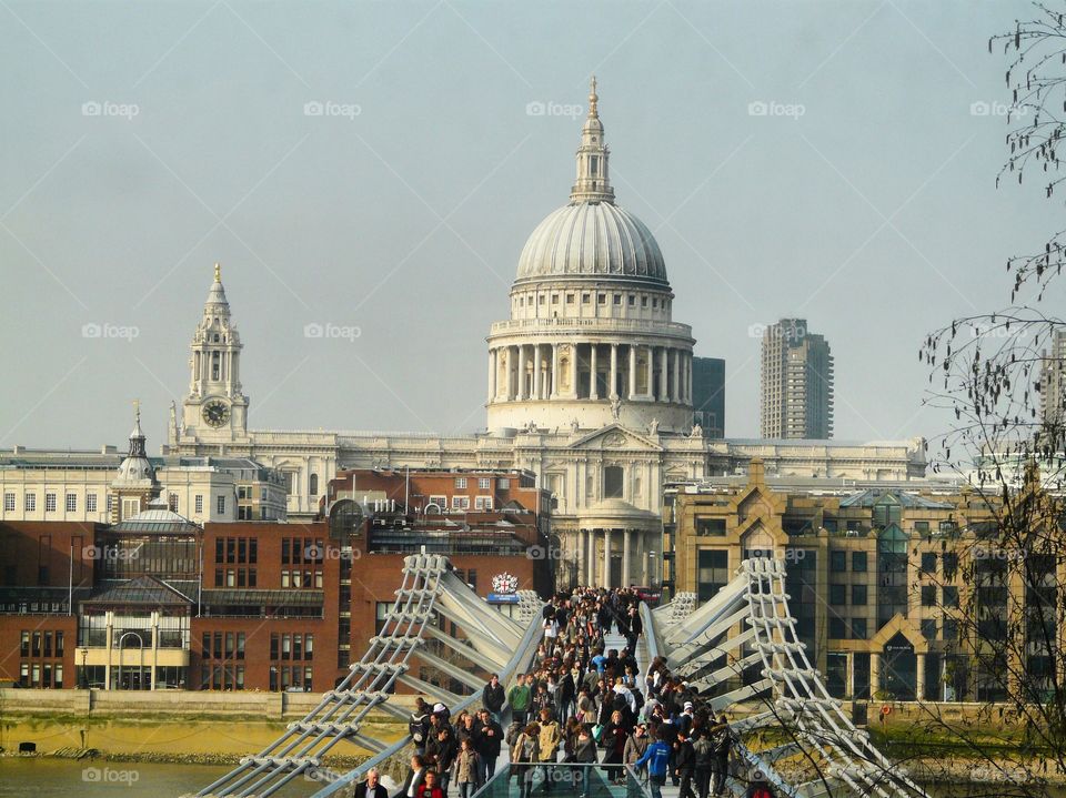 View from Tate Modern London