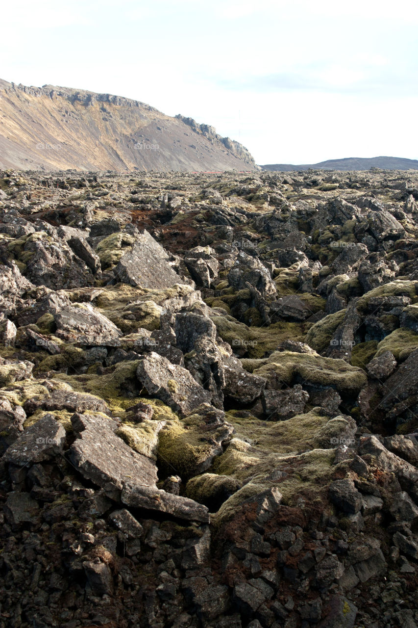 Near the blue lagoon 