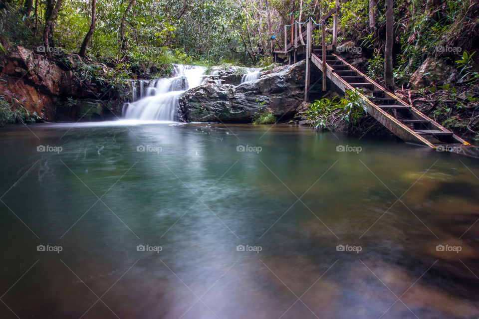 Path to the waterfall