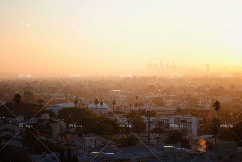 Sunset in Los Angeles