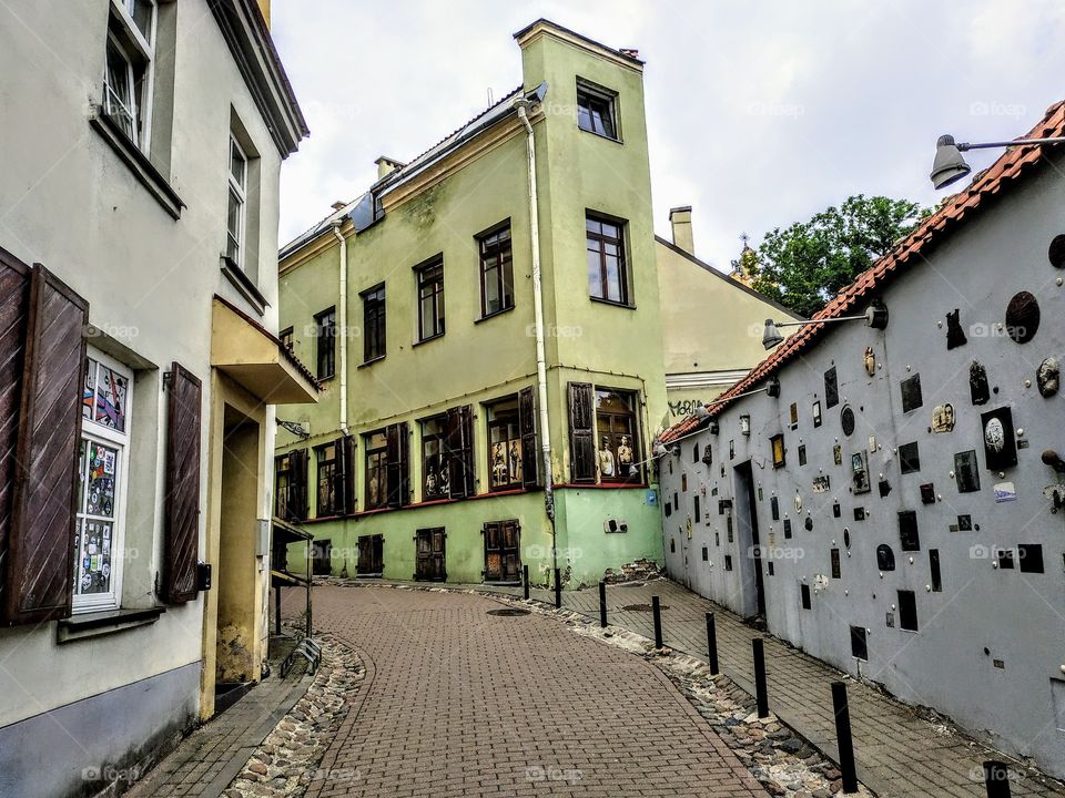 The streets of old Vilnius-2 ...