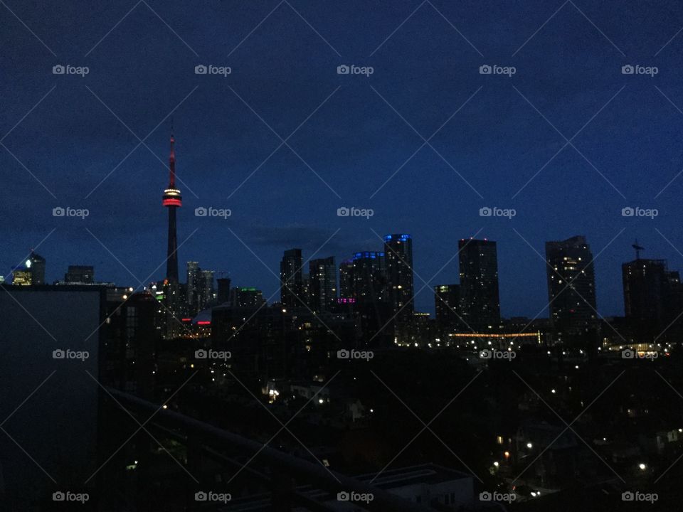 Toronto skyline 