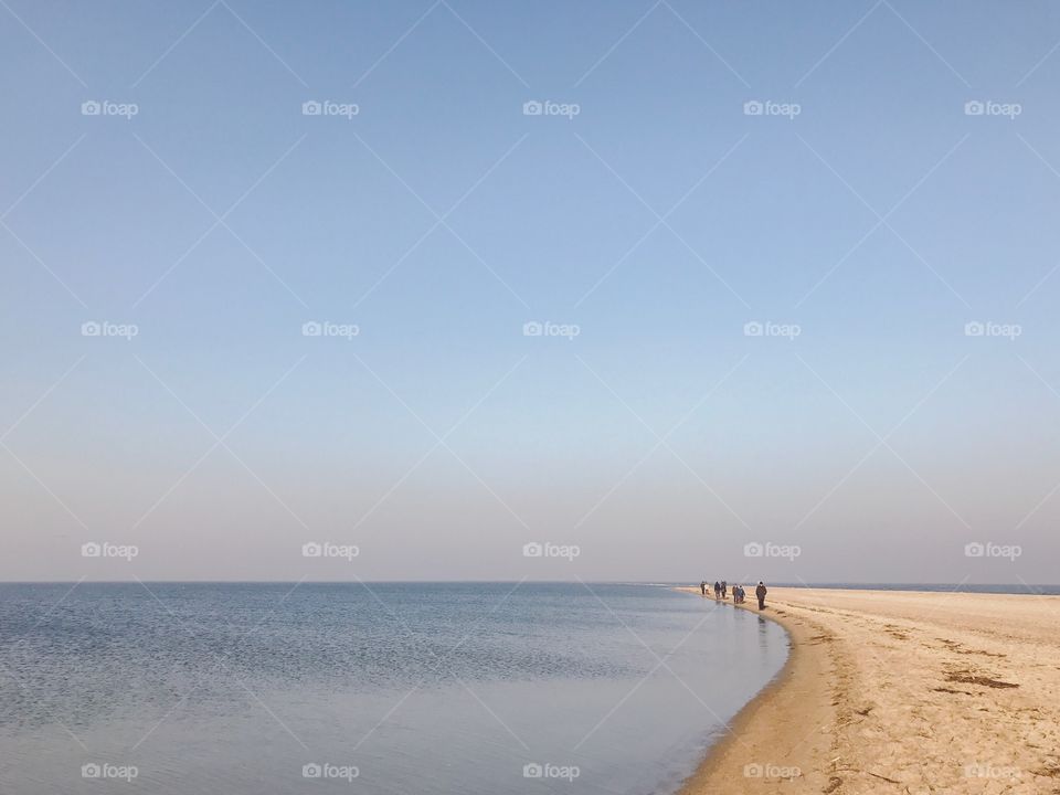 People on beach