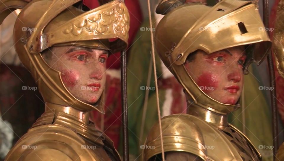 Pupi siciliani. Museo Pitrè, Palermo