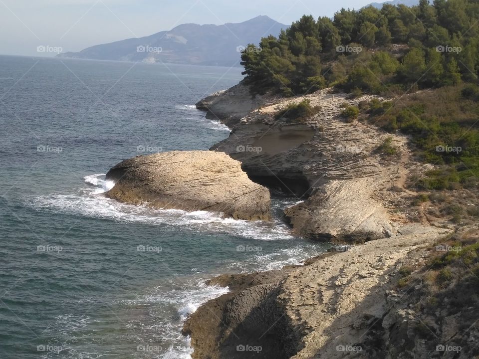 Corsican coast