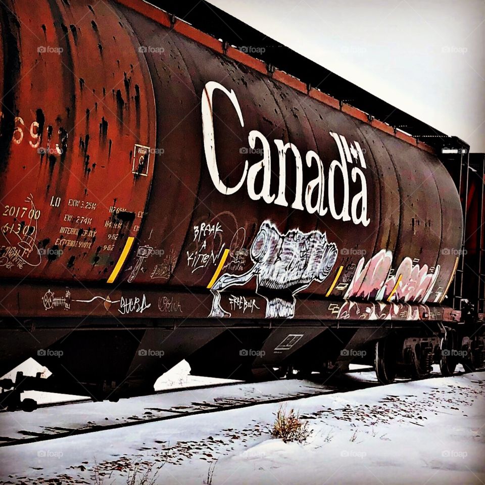 Canadian bound 