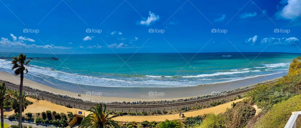 Stunning panorama of Southern California Coastline!