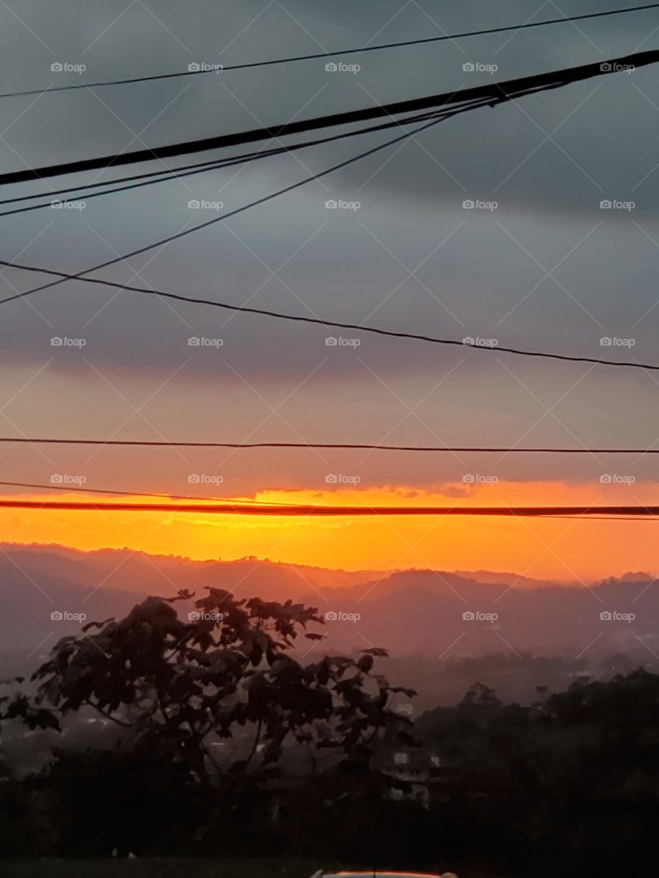 wonderful sunset