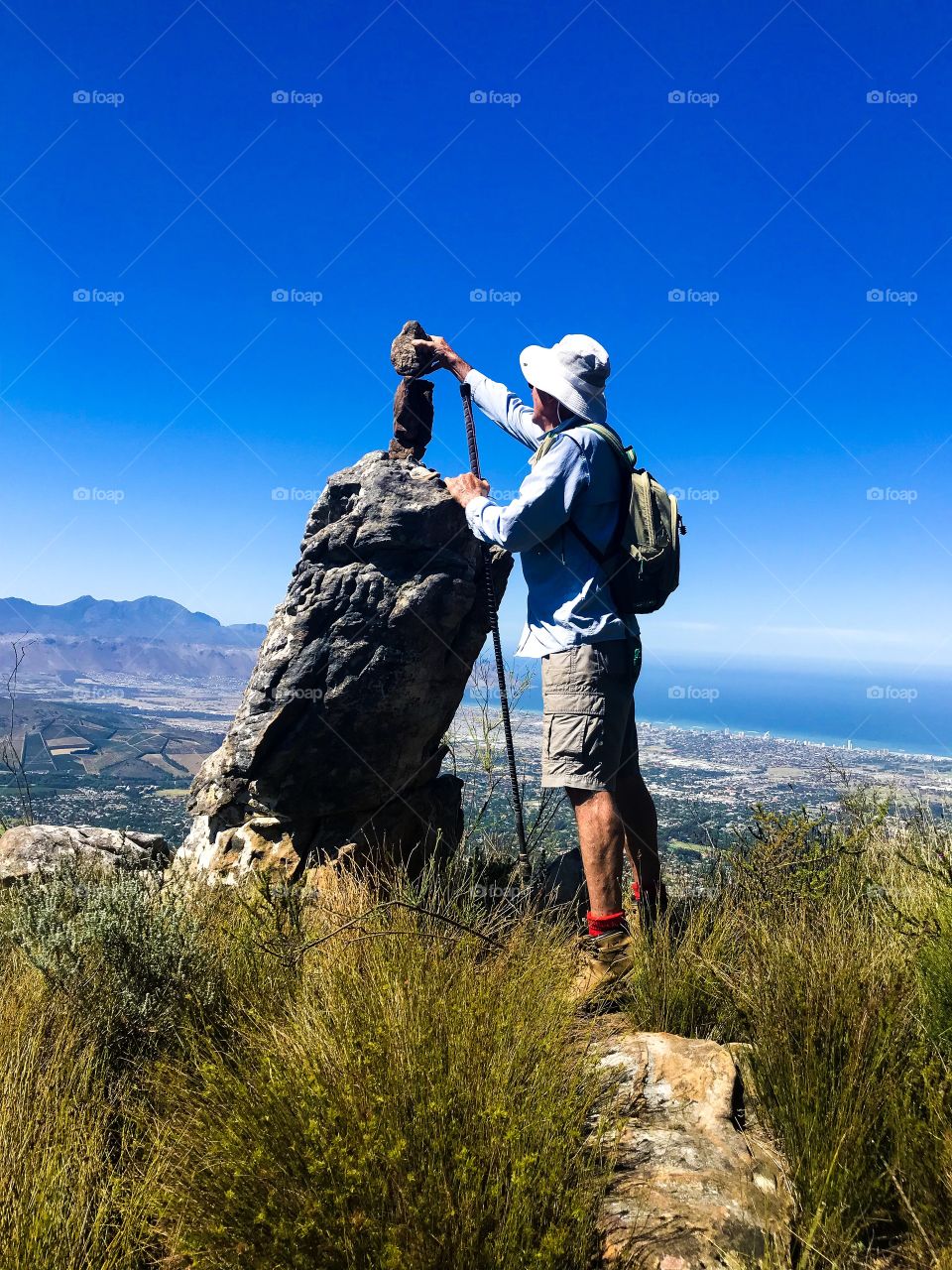 Memories of summer. Reaching the top of the hiking trail is one of those moments one can’t explain to anyone who has never hiked