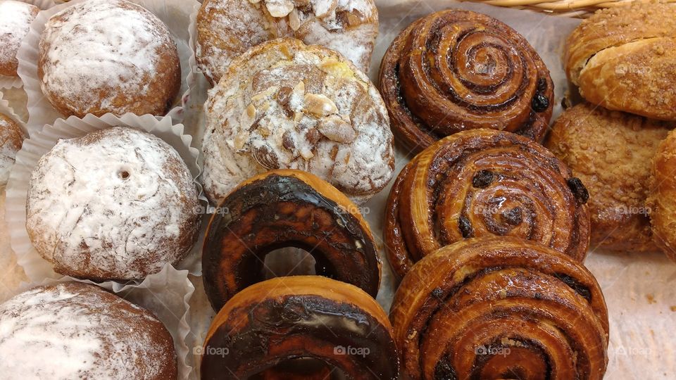 Pastries in a Basket