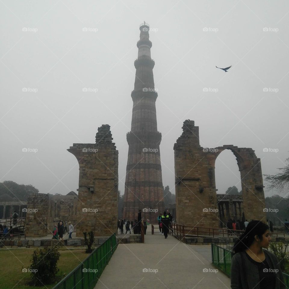 the grate Qutub Minar
