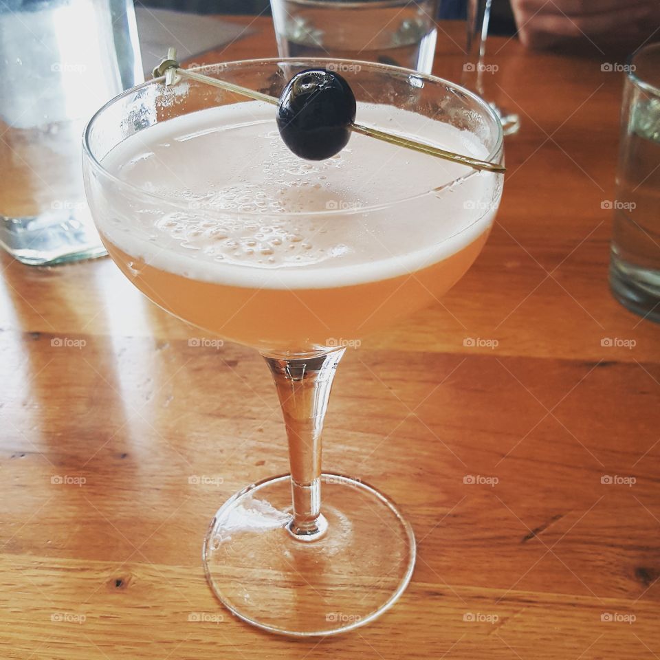 brunch drink. I went out to brunch with my bestie for my birthday and this is the cocktail I got.