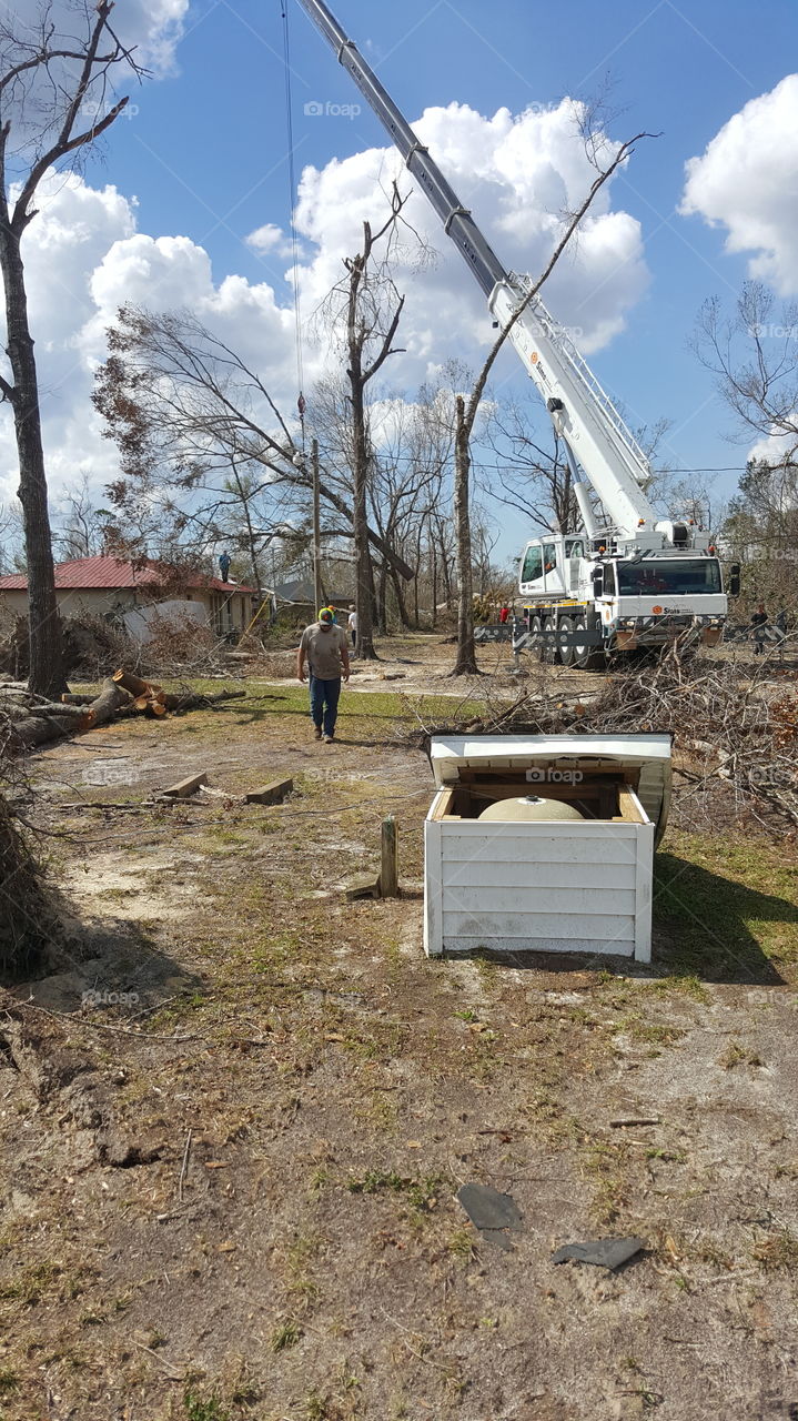 hurricane Michael 70 ton