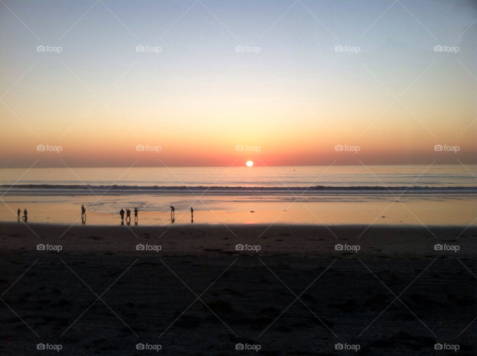 carlsbad california beach sunset surf by bobmanley