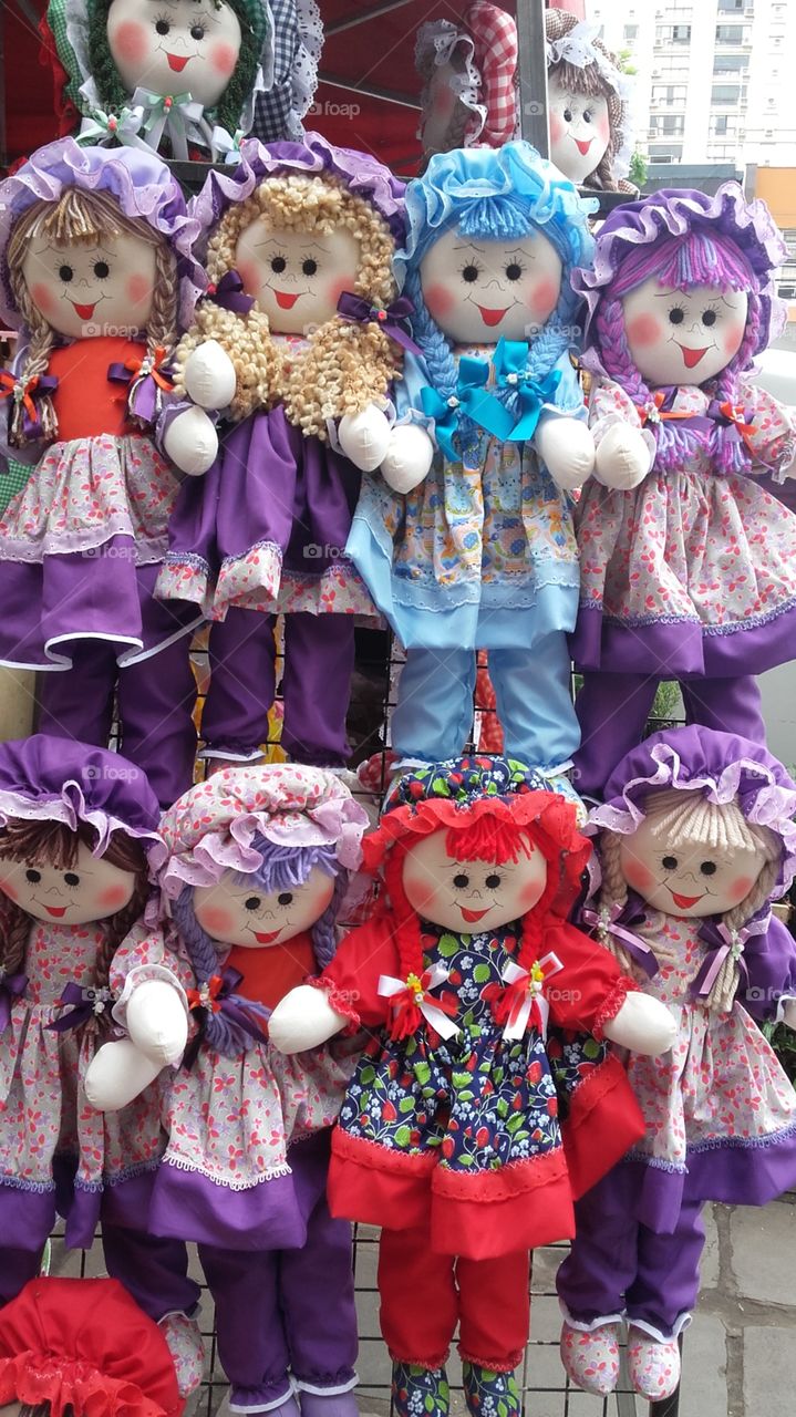 bonecas de pano brasileira confecção artesanal