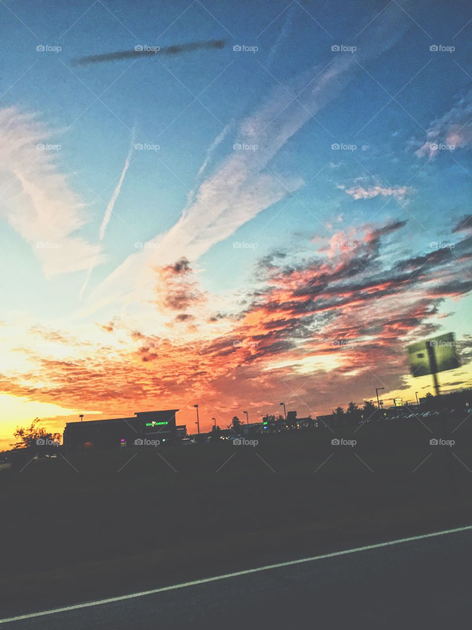 cotton candy sky