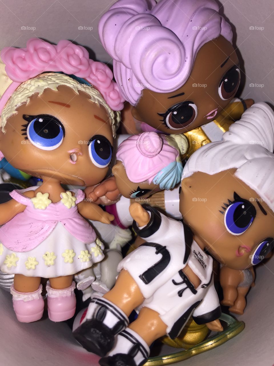 These are such cute dolls that live in my daughter's secret box