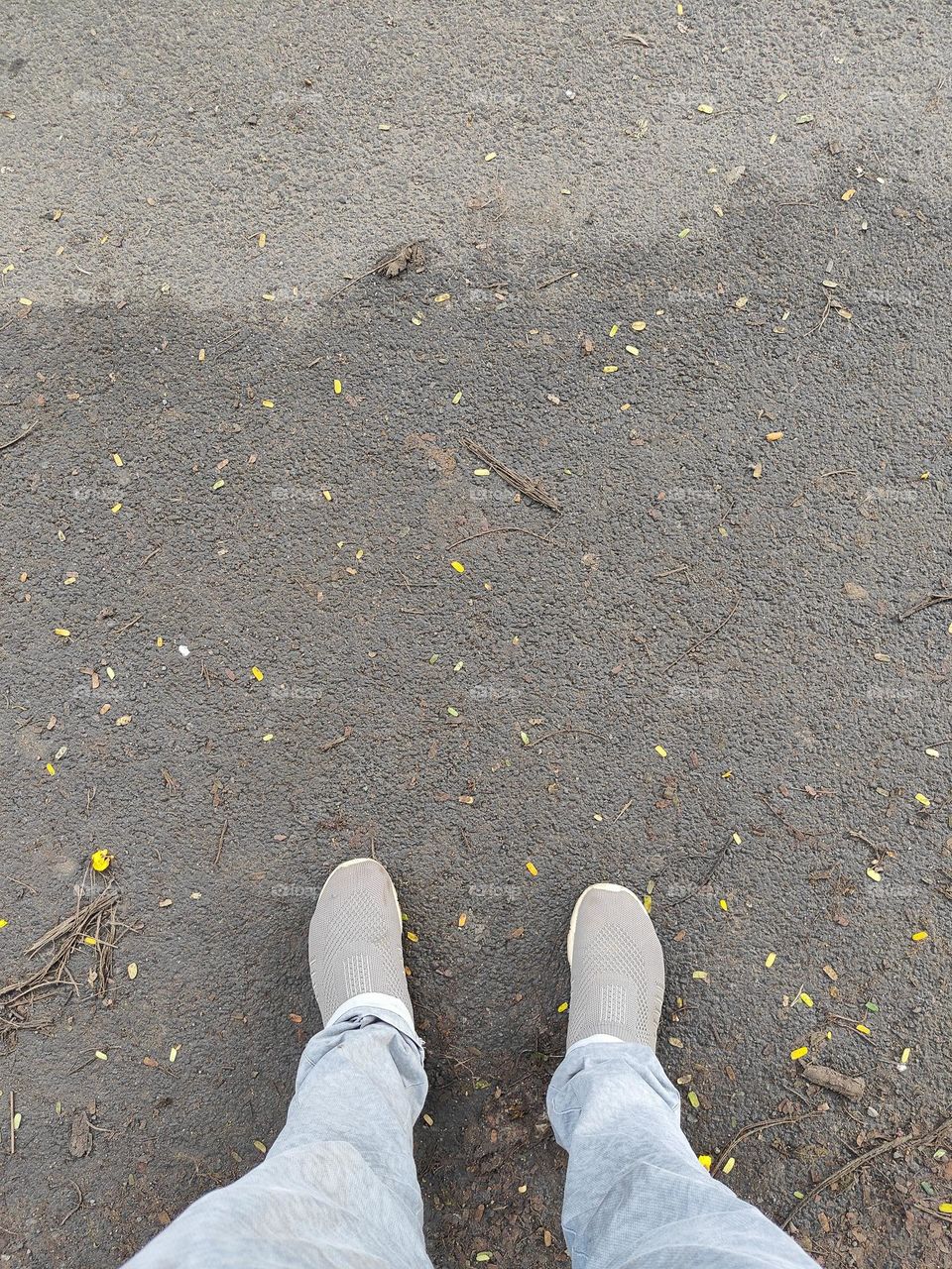 waiting alone in roads