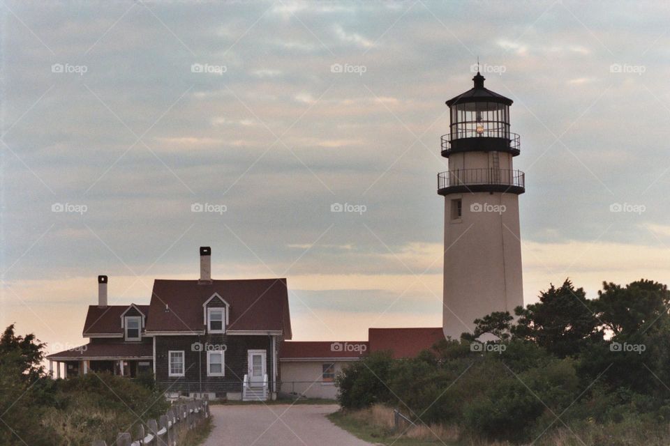 Lighthouse at the beach