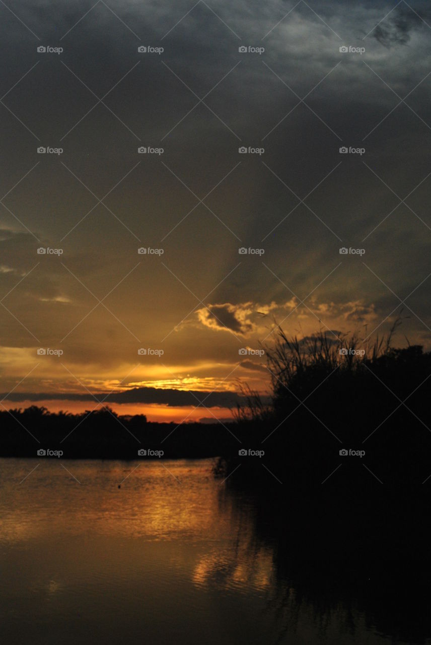 sunset at one of my favourite fishing spot