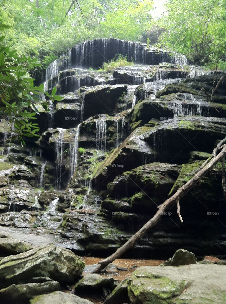 Station Cove Falls. Oconee Station State Park, SC