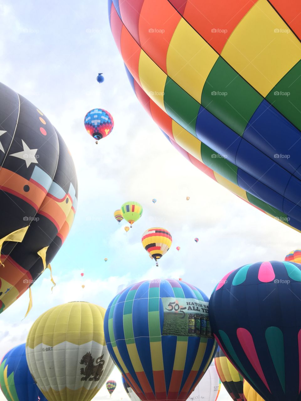 Hot Air Balloons - Albuquerque Balloon Fiesta 2018
