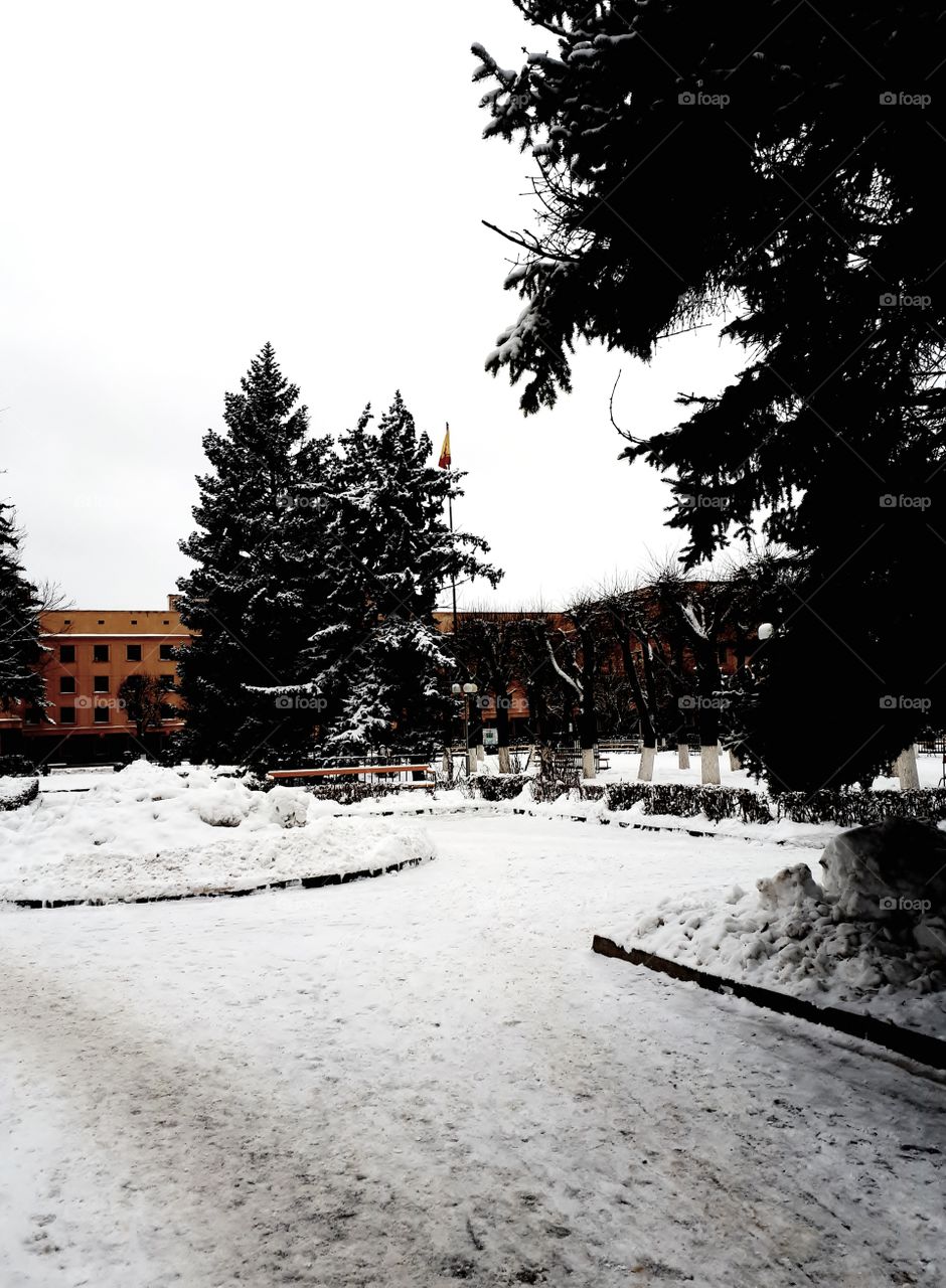 Park in the city of Cheboksary