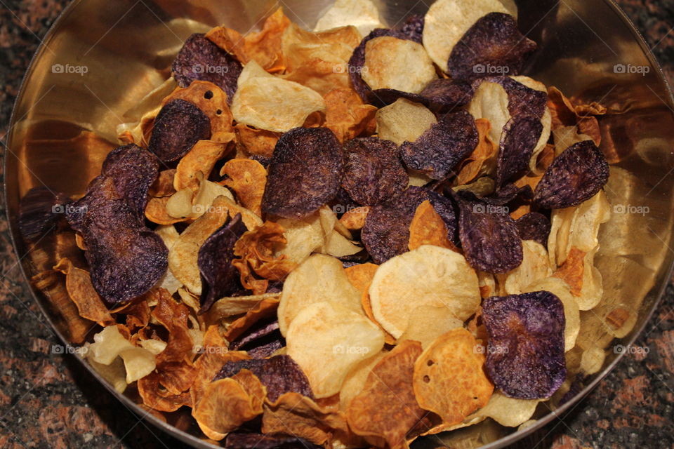 Potato chip medley