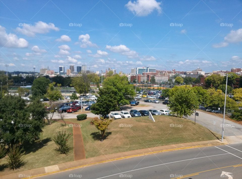 Blue Skied in Birmingham