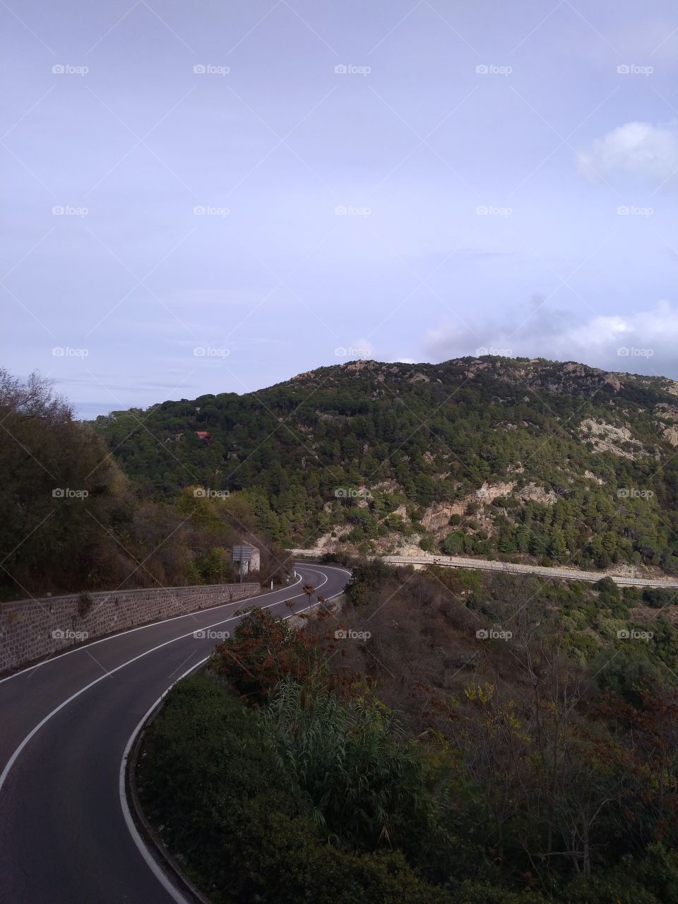 Panorama of Sardinia