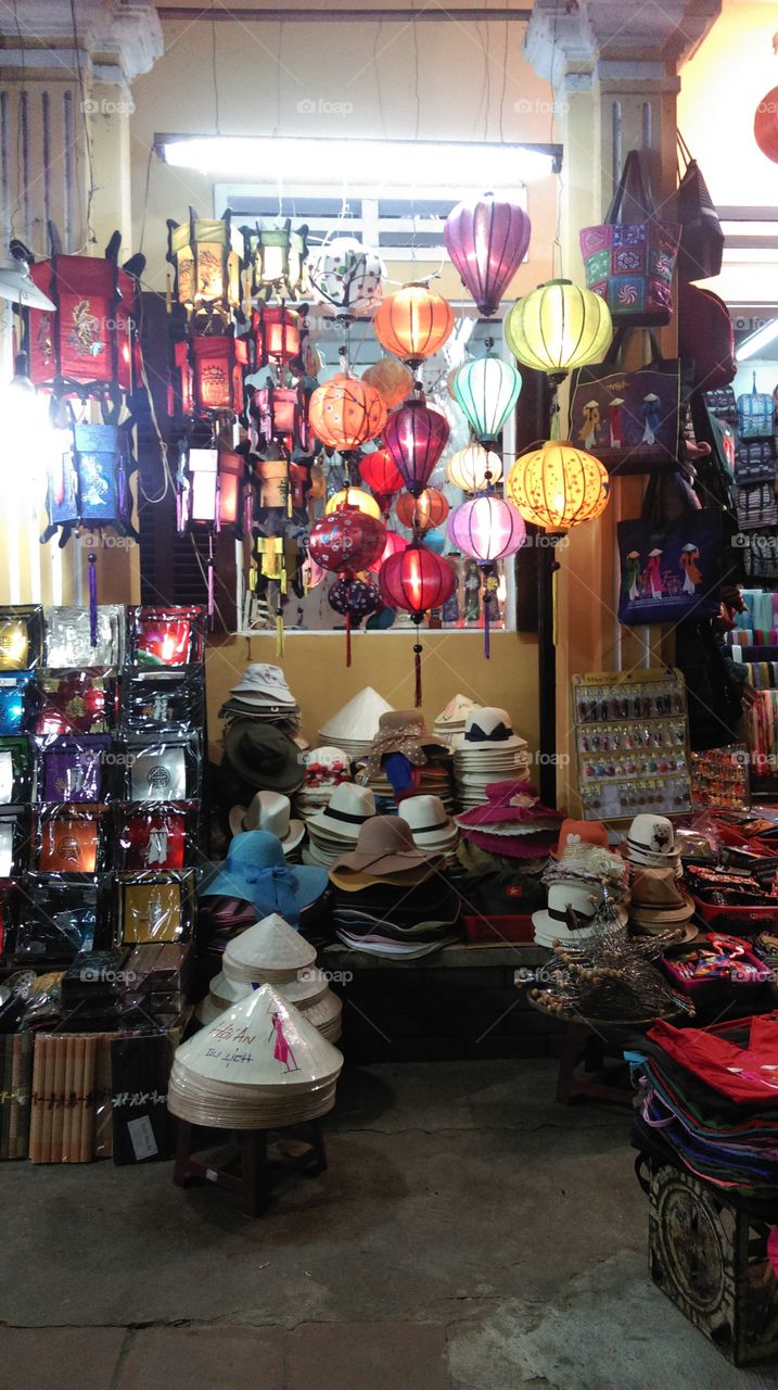 Souvenir shop. A souvenir shop in Hoi An, Vietnam