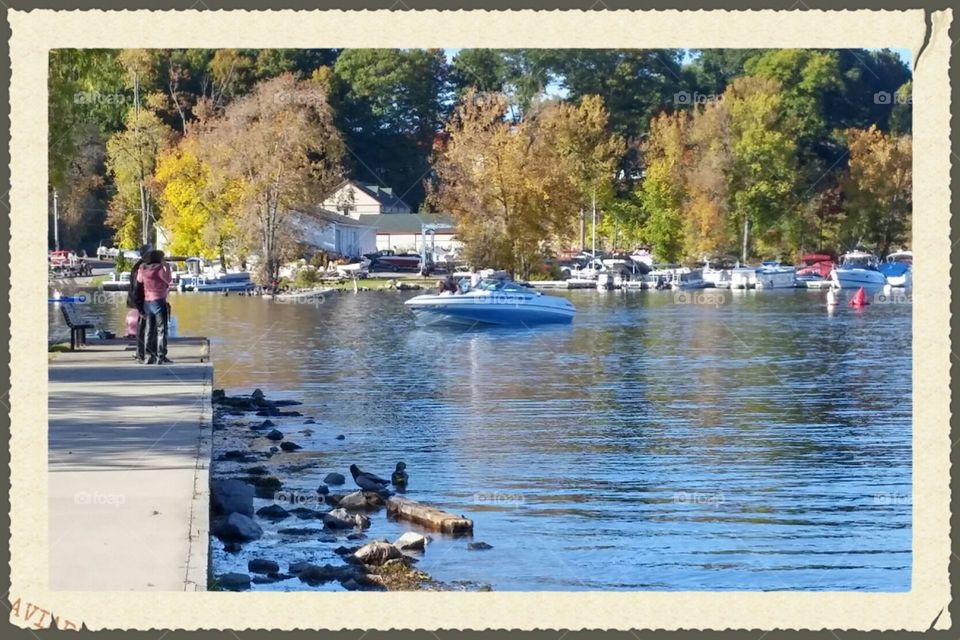 Enjoying the Lake