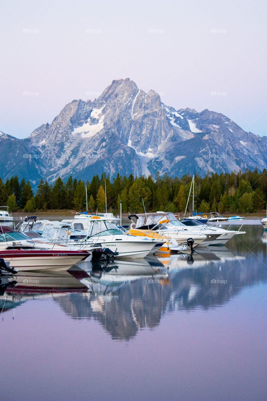 Sunrise in the Tetons 