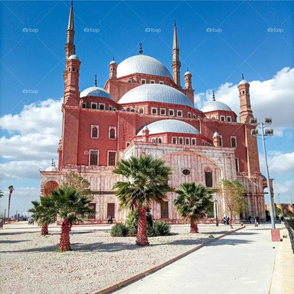 a beautiful mosque
