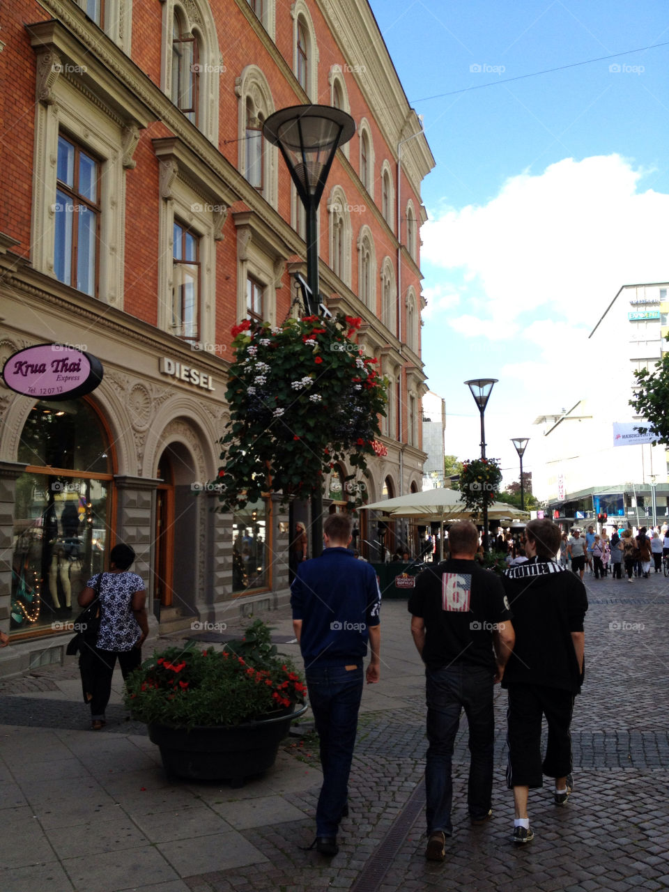 malmö flowers people buildings by nettan