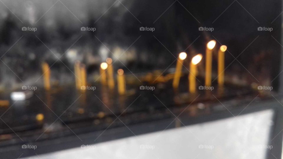 Candles to the Dead, The Merry Cemetary, Sâpânţa, Mara Mureş, Romania