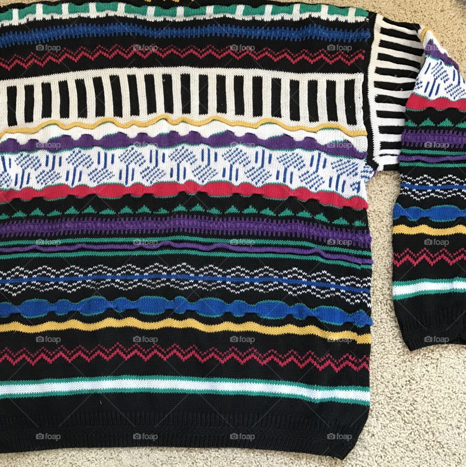 Ugly retro sweater