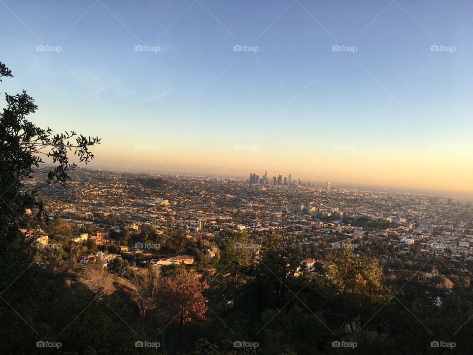 Los Angeles hills.