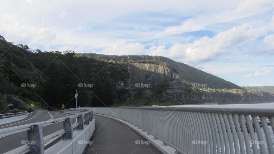 I like the simple shot it was really good to emphasise the leading lines of the bridge on the photo