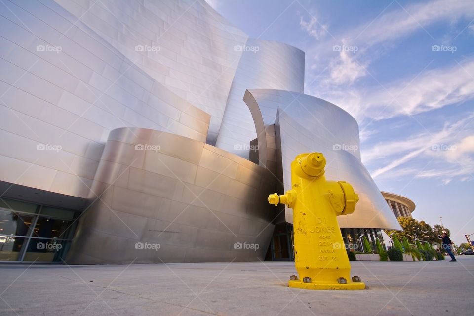 Frank Gehry's masterpiece Walt Disney Concert Hall in Los Angeles 