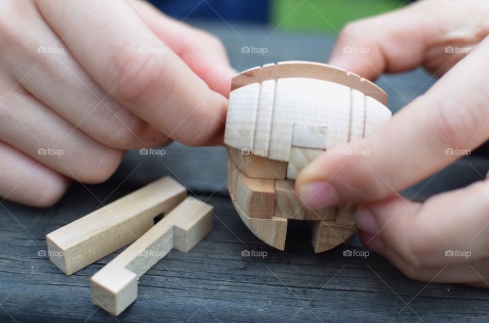 Barrell 3D wooden puzzle