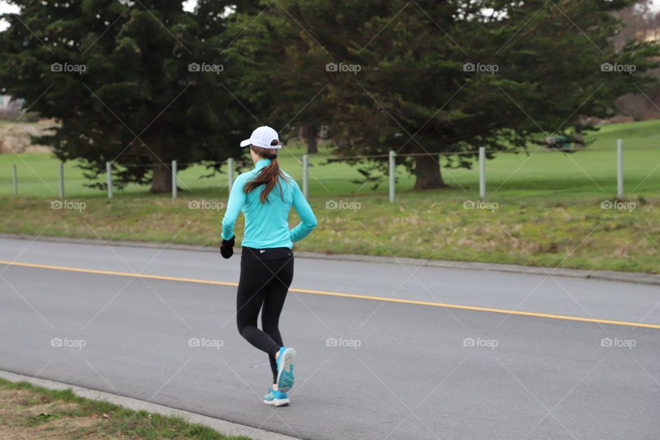 Runner on s street